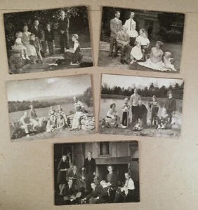 Peterborough NH: Fünf individuelle Weihnachtskarten 50er-60er Jahre BASSFAMILIE Politiker - Bild 1 von 4