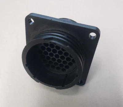 AMP 206151-1 Circular Plastic Connector Plug 37 pin - Image 1 of 4