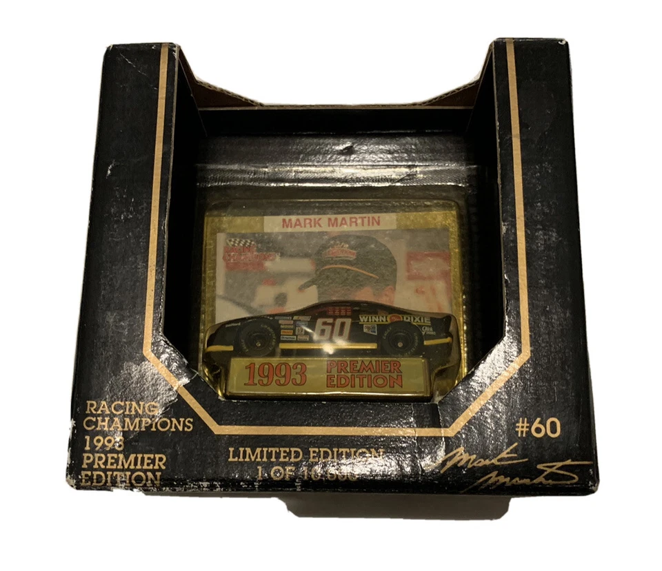 Racing Champions #60 Mark Martin 1993 Ford Thunderbird Winn Dixie 1 64 Diecast