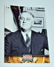 2012 Panini Americana US Presidents Franklin D. Roosevelt Card