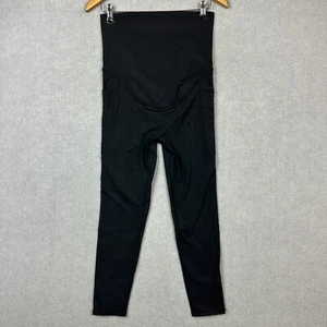 Emamaco Leggings WomensMedium W28xL23 Black Stretch Maternity Compression - Picture 1 of 9