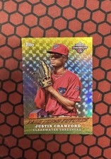 2023 Topps Pro Debut Justin Crawford Farm Fresh Futures FoilFractor 1/1 FF-10 