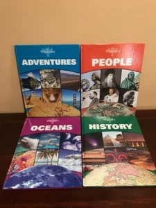Encyclopedia Britannica 4 books (Adventures, Oceans,History, People) - Bild 1 von 12