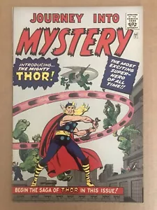 Viaje al misterio #83 1966 variante Golden Record cómic de Thor de Marvel - Imagen 1 de 2