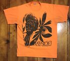 Bayside Pop Punk Hunter Orange Bird Logo T-Shirt (Medium)