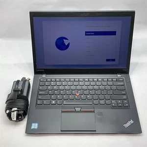 Lenovo ThinkPad T460s Laptop i5 6300U 2.40GHZ 14" FHD 8GB 256GB M.2 Windows 11 - Picture 1 of 9