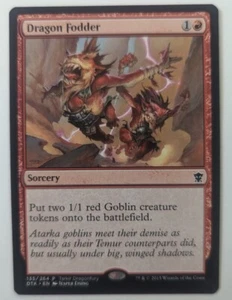 Dragon Fodder, Tarkir Dragonfury Promo, Magic The Gathering, MTG - Picture 1 of 2