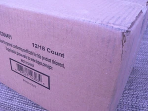 2021 Topps Flagship Formula 1 HOBBY CASE - 12 Factory sealed HOBBY Boxes - Picture 1 of 4
