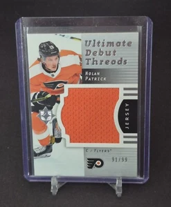 2017 Ultimate Collection Debut Threads #RDT-NP Nolan Patrick RC /99 FLYERS - Picture 1 of 3