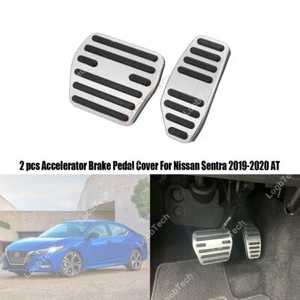 Cubierta antideslizante pedal freno acelerador reposapiés de aleación para Nissan Sentra - Imagen 1 de 14