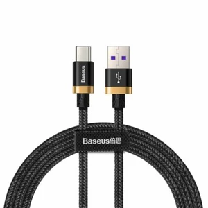 Baseus Purple Gold USB / USB-C cable de carga cable de datos SuperCharge 40W negro - Imagen 1 de 6