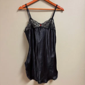 Vintage Victoria's Secret Damen Schlupfkleid Größe Small Cami Satin Spitze Flirty Y2K - Bild 1 von 12
