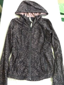 Lululemon Hooded Define Jacket Hoodie Nulu 6 Landscape Spanish Rose Black Lace - Picture 1 of 11