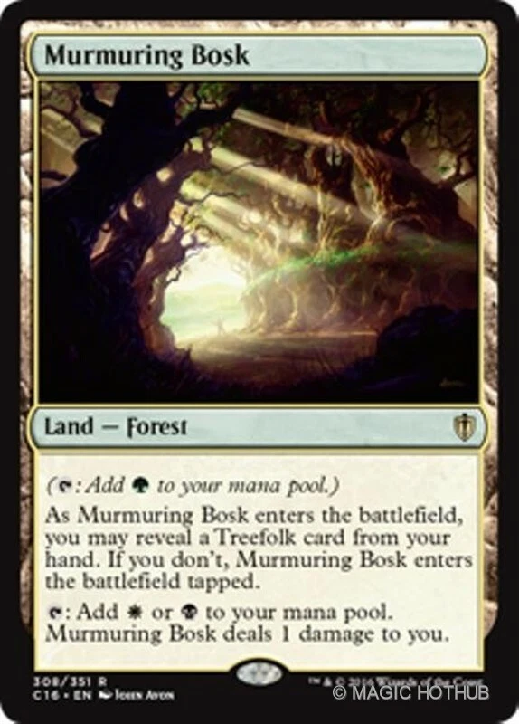 MTG - MURMURING BOSK - Commander 2016 (R) - Image 1 of 1