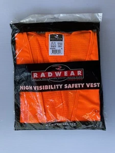 Radians Radwear Warnschutzweste, Klasse 2, Sicherheitsweste 2XL, orange. - Bild 1 von 2