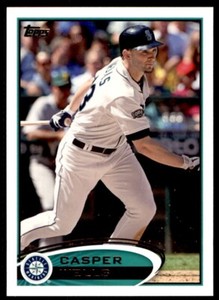 2012 TOPPS #526 CASPER WELLS SEATTLE MARINERS