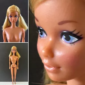 Vintage 1970s Barbie Sunset Malibu PJ Doll #1187 Steffie Face - KOREA - Picture 1 of 17