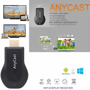 WiFi 1080P Full HD HDMI TV Stick AnyCast DLNA Wireless Airplay Dongle Screen - Picture 1 of 8