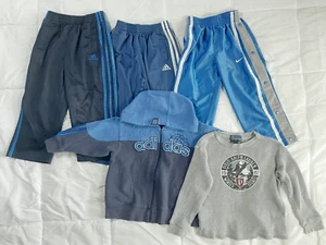 Lot of 5 Nike Adidas Athletic Track Pants Hoodie Polo Waffle Thermal Size 3T - Picture 1 of 11