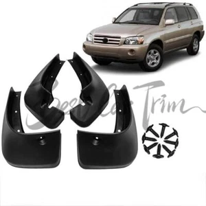 Mud Flaps Fit For TOYOTA Kluger Highlander 2002-06 Mudguard Splash Guard Fender - Picture 1 of 9