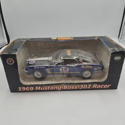 Ford Mustang Boss 302 Racer Napa 1969 diecast 1:24 herramientas y equipo con caja Foto 1 de 4