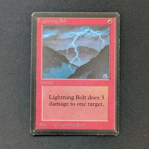 MTG \\>> Lightning Bolt (GD) <<// Beta - 341 Trading - Magic - Imagen 1 de 6