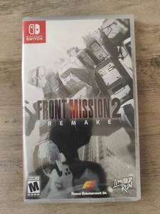 FRONT MISSION 2: REMAKE NINTENDO SWITCH #260 LIMITED RUN GAMES NEW AND SEALED - Picture 1 of 2