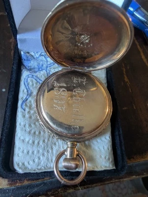 Vintage 1912 Seth Thomas Pocket Watch, Grade 320, 6s 7j, Parts/Repair - Image 1 of 4