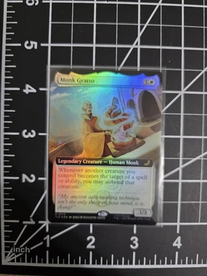 Monk Gyatso 0173 TLE Foil Extended Art MTG Avatar The Last Airbender NM/M - Image 1 of 2