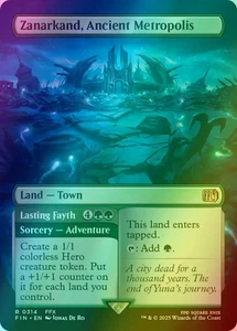 MTG - Zanarkand, Ancient Metropolis - Borderless - Final Fantasy - Foil - NM - Bild 1 von 1