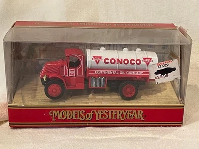 Matchbox Models of Yesteryear Y23-B 1930 Mack AC Conoco Tanker Truck - Image 1 of 4