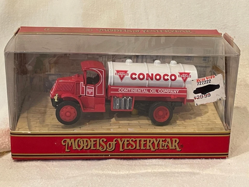 Matchbox Models of Yesteryear Y23-B 1930 Mack AC Conoco Tanker Truck - Image 1 of 4