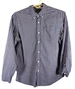 Eddie Bauer Legend Wash L Classic fit plaid shirt men's preowned - Picture 1 of 5