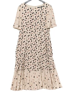 French Connection Women's Maxi Dress UK 14 Cream Viscose with Polyester Maxi - Picture 1 of 6