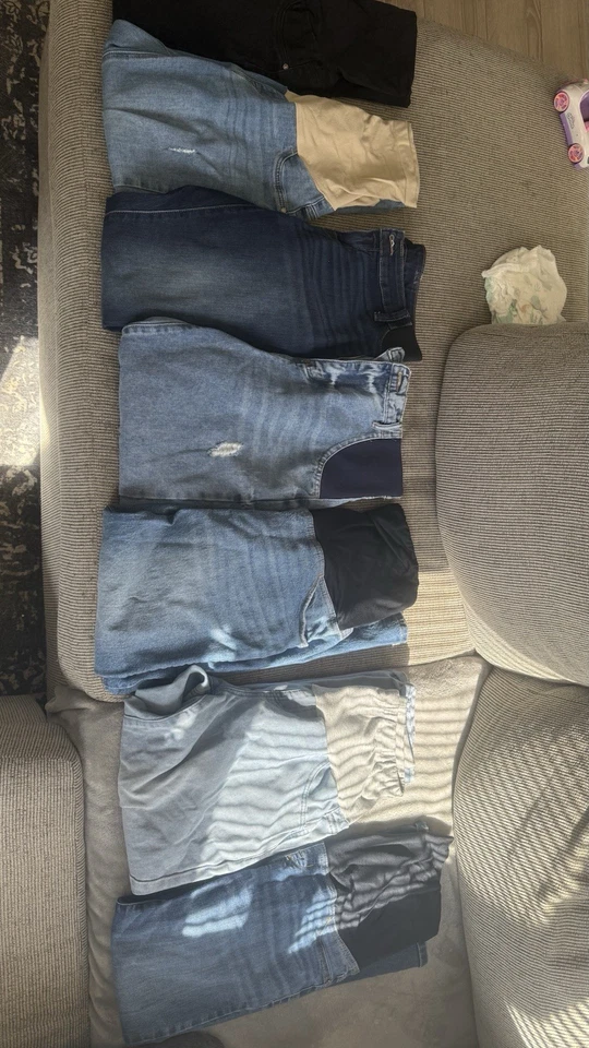 maternity jeans size medium - Image 1 of 1