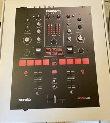 1x Numark Scratch 2-Kanal Battle-Mixer mit Serato DJ Pro Lizenz OVP wie Neu !!  - Bild 1 von 4