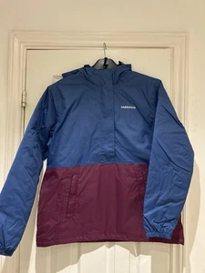 Ladies Karrimor Half Zip Padding Jacket , Waterproof Blue, Maroon Size 12 - Picture 1 of 11