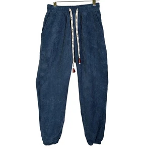 Pantalones de chándal KIDORIMAN talla mediana para mujer ropa de calle japonesa azules cómodos nuevos con etiquetas - Imagen 1 de 11