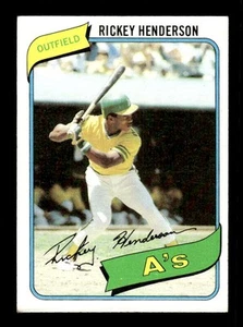 1980 Topps #482 Rickey Henderson - EX - Imagen 1 de 2