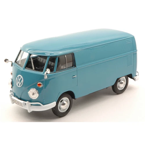 VW TYPE 2 (T1) BUS DELIVERY VAN 1959 PASTEL LIGHT BLUE 1:24 Motormax Auto Strada - Immagine 1 di 1