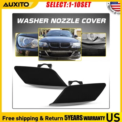 Tapas de cubierta de arandela de faros delanteros para BMW 328i 335i 335is 2011 2012 2013 2-10X Foto 1 de 4