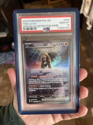 Ting-Lu EX 263/193 Sv02: Paldea Evolved Special Illustration Rare PSA 10 - Image 1 of 2