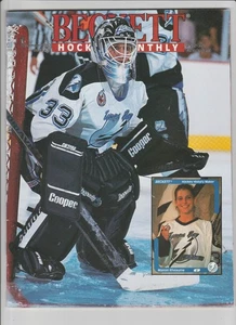MANON RHEAUME BECKETT RIVISTA HOCKEY CARD GUIDA PREZZI NUMERO #26 DICEMBRE 1992 - Foto 1 di 2