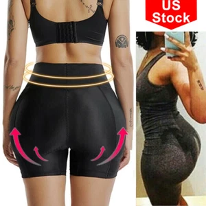 Booty Shaper Ropa Interior Acolchada Pantias Para Mujer FALSO ASS Butt Elevador Potenciador de Cadera EE. UU. - Imagen 1 de 36