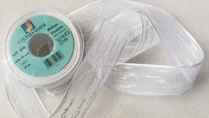 Stephanoise High End Seidenband 40 mm breit SIE ERHALTEN 10 Yards - WÄHLEN SIE EINE FARBE - Bild 1 von 7