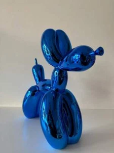Balloon Dog Blue XXL Jeff Koons (After) Resin Skulptur Guss Farbe 47x42 - Bild 1 von 1