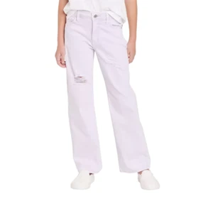 Girls High Rise Dad Jeans art class Lavender Wash Size 5 Purple Blue - Picture 1 of 1