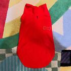Chemise Frisco Dog à col haut en os rouge taille XL