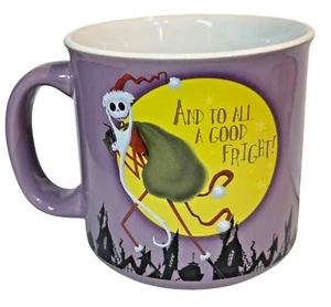 Disney Nightmare Before Christmas Mug TO ALL A GOOD FRIGHT Jack Skellington 20oz - Picture 1 of 7