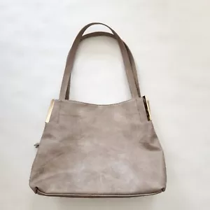 Borsa a mano MADISON WEST grigio grigio beige ecopelle vegan - Foto 1 di 12